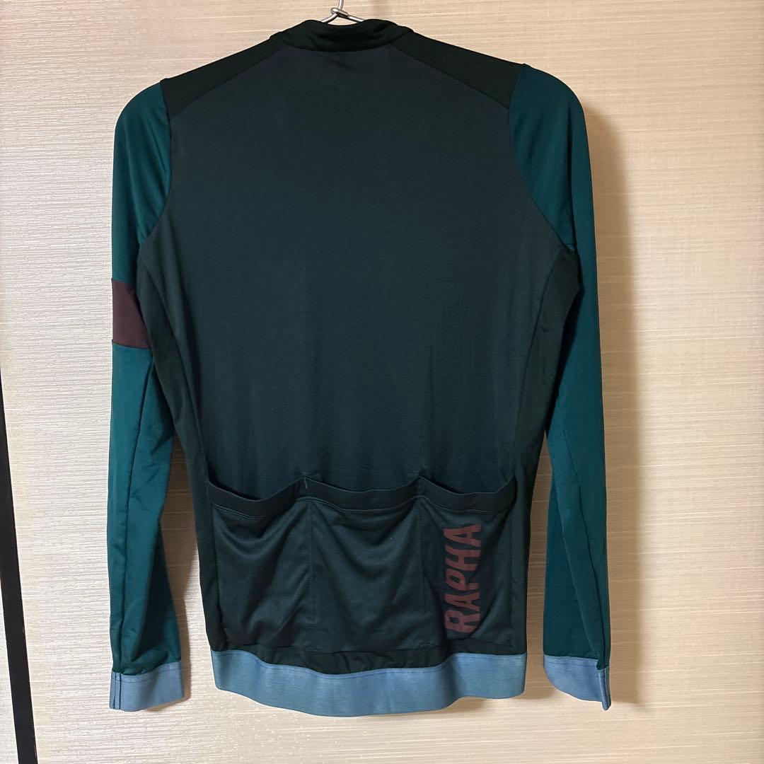 ラファ メンズ プロチーム ロングスリーブ トレーニング ジャージ S 緑系