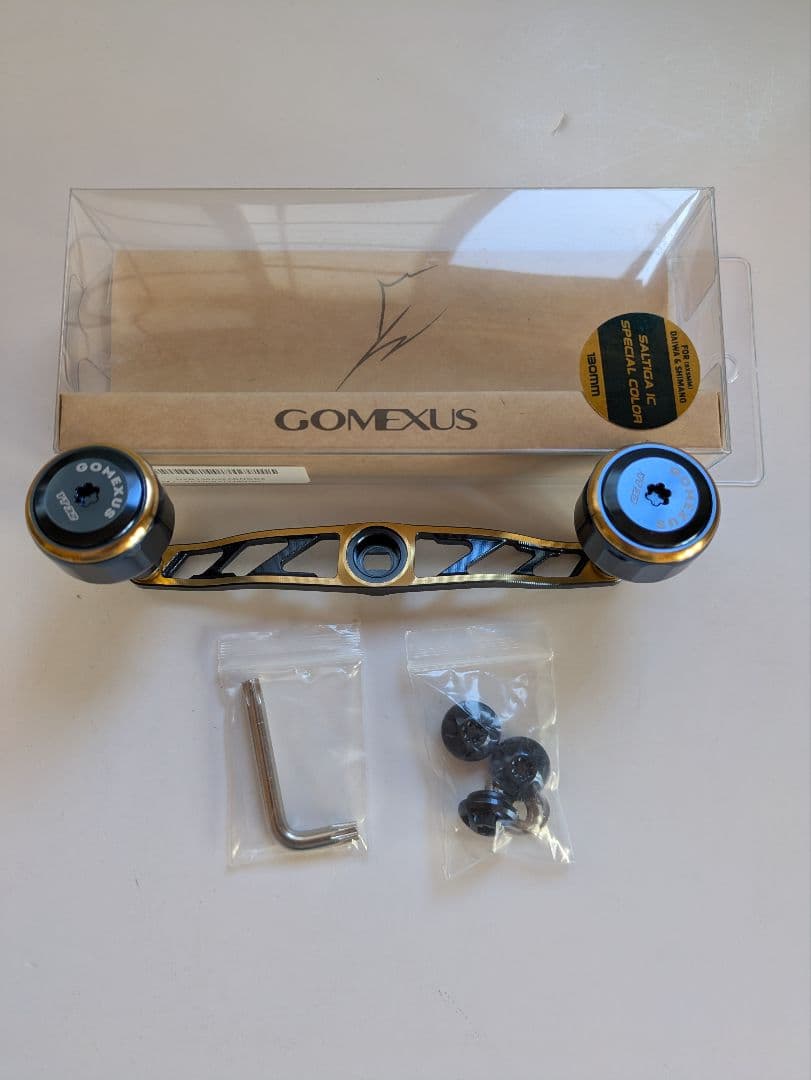 ゴメクサスハンドル ダイワソルティガカラー(130mm)