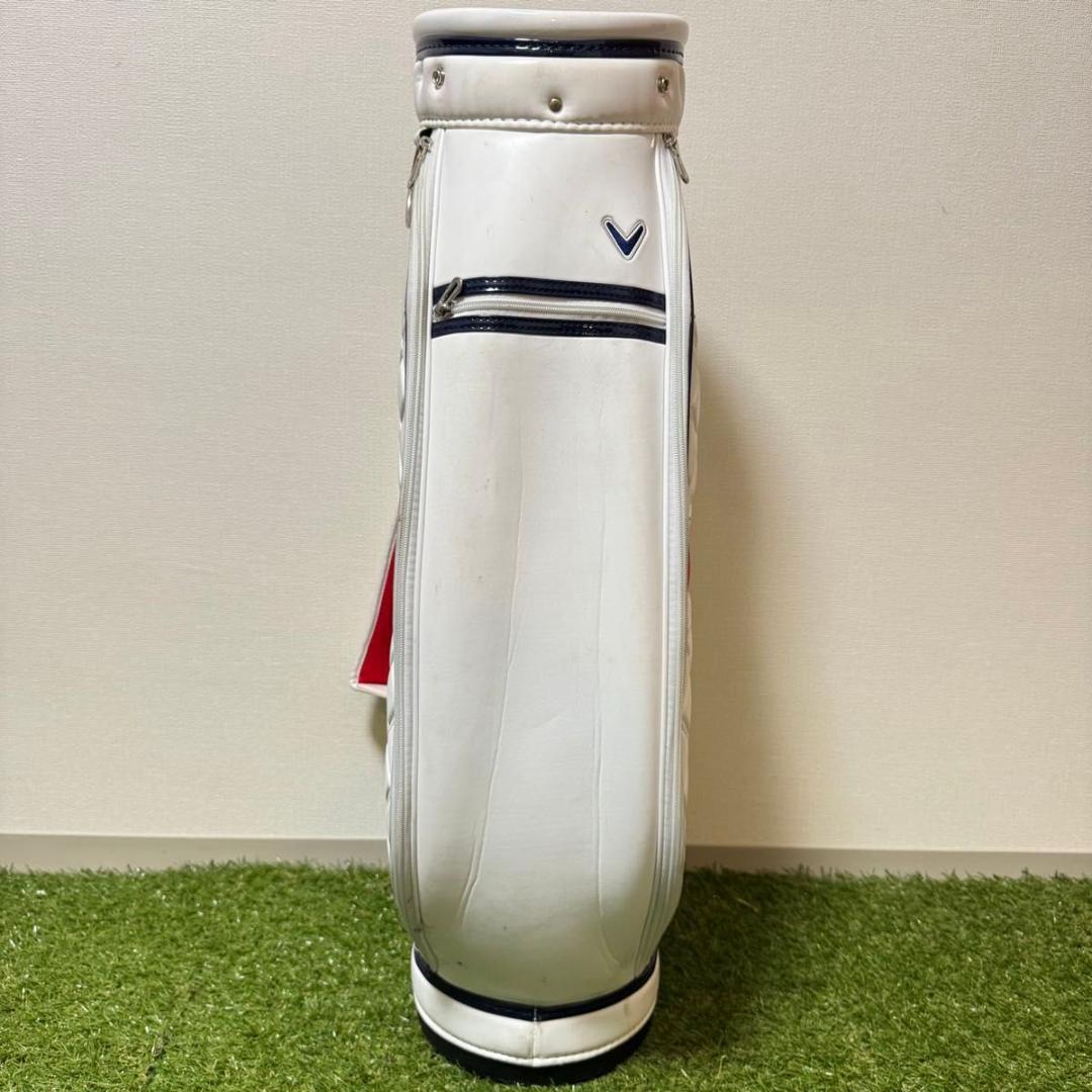 Callaway キャロウェイ キャディバッグ レディース ホワイト 8.5型