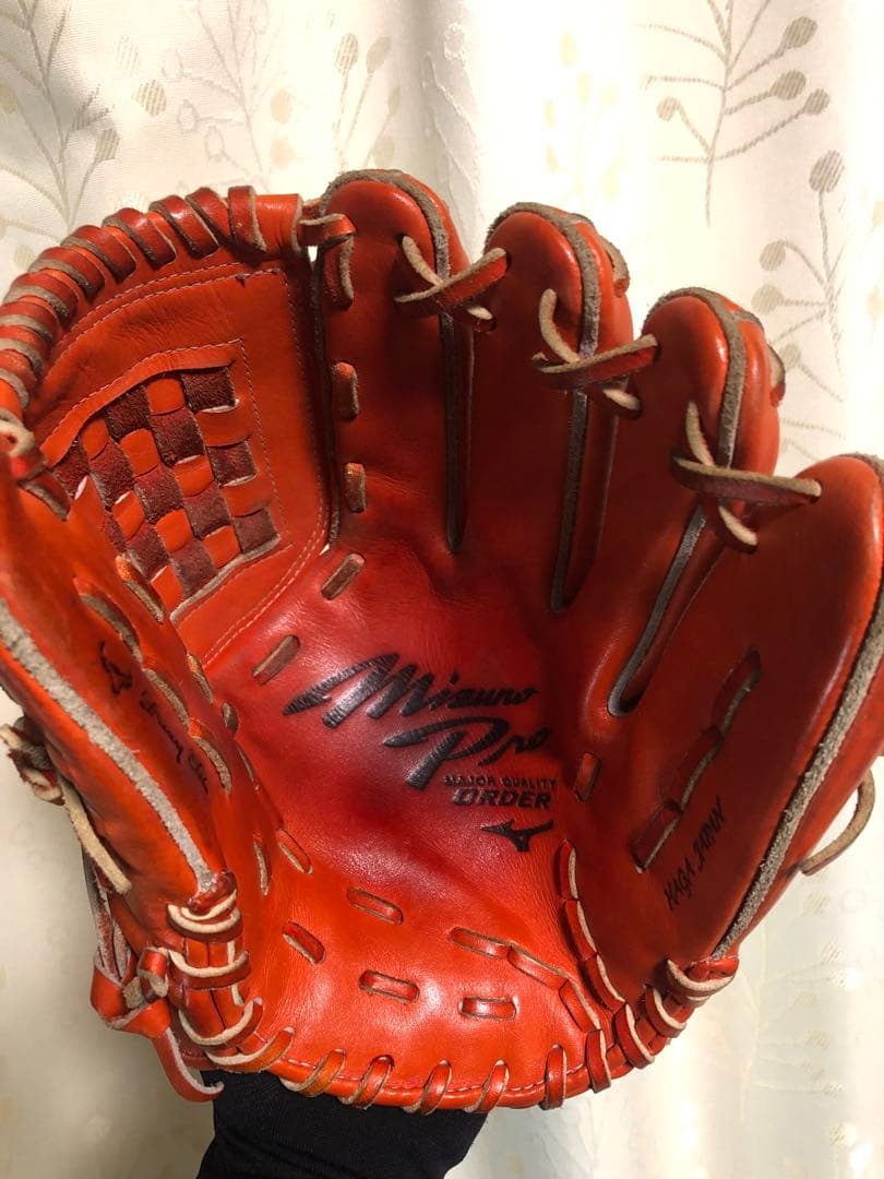 Mizuno pro ミズノプロ オーダーグラブ　耕作刻印 硬式投手 菅野モデル