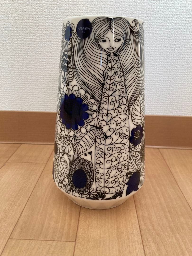 新品未使用　アラビア　パストラーリ　フラワーベース花瓶