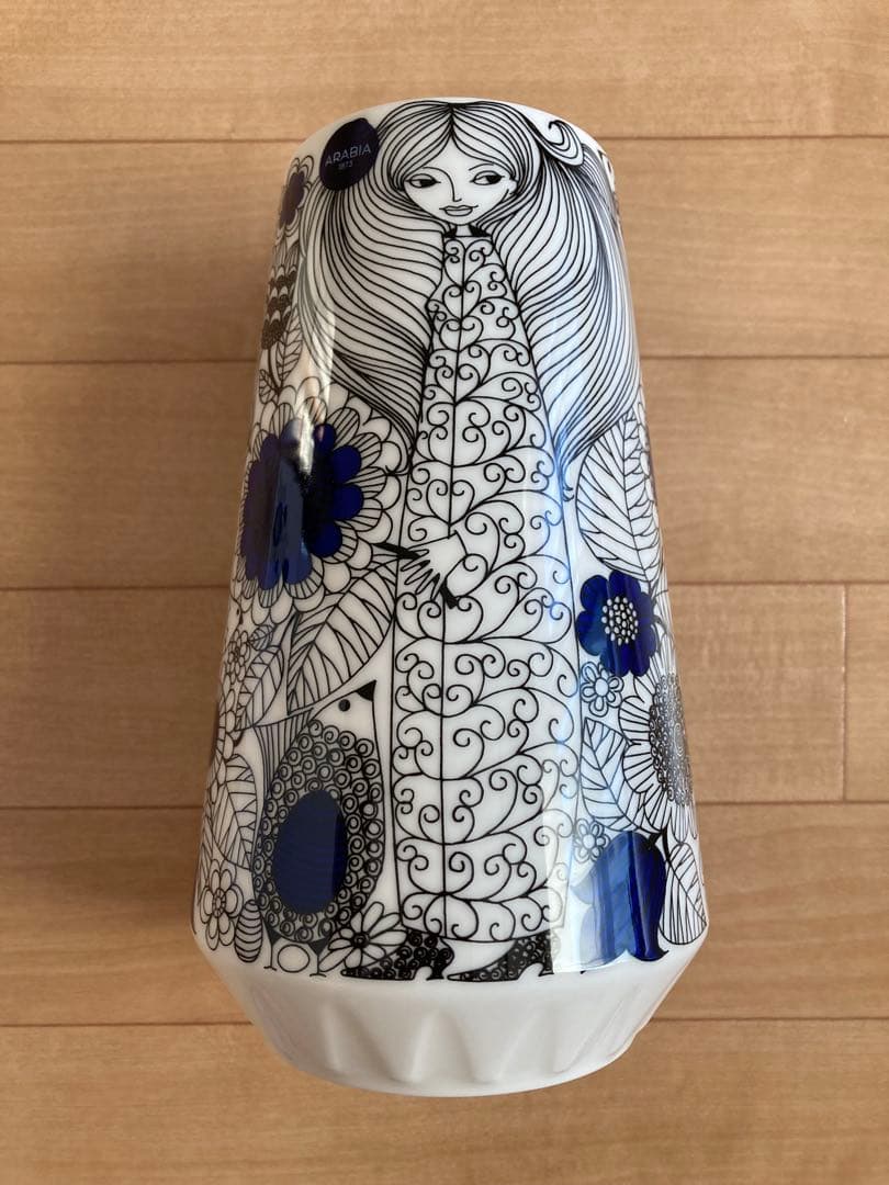 新品未使用　アラビア　パストラーリ　フラワーベース花瓶