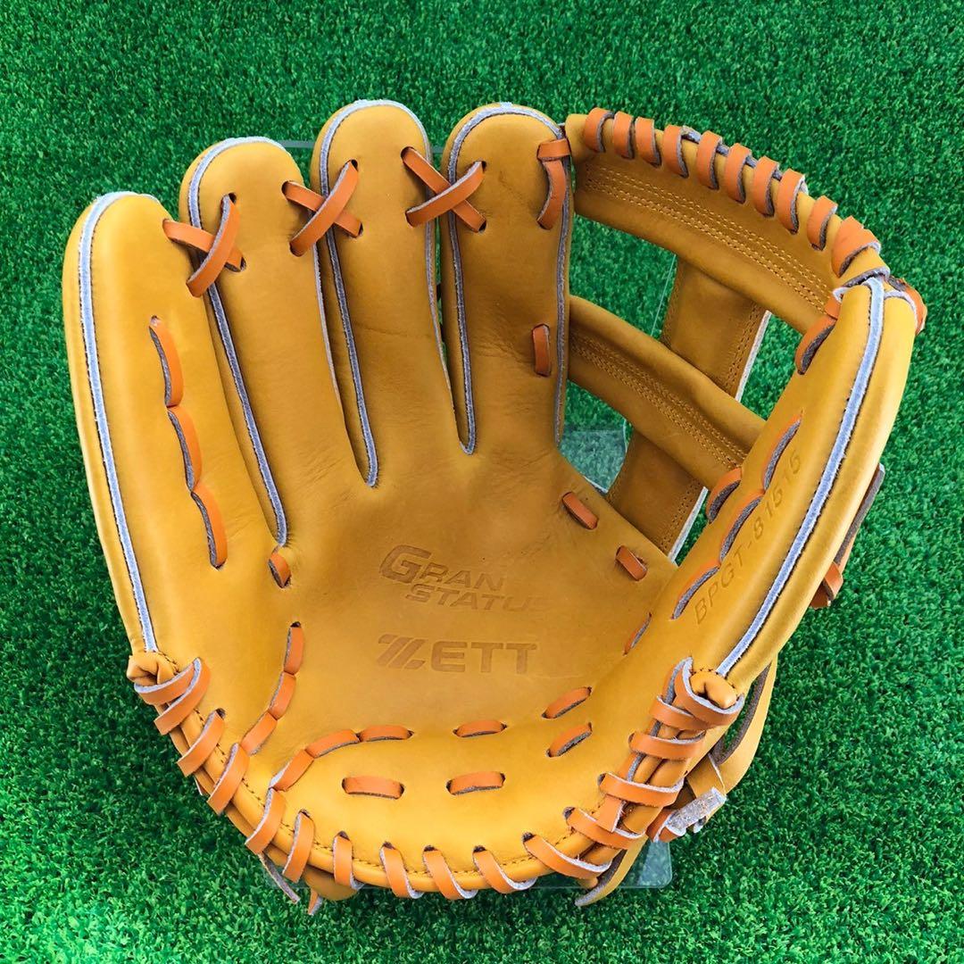 ゼット ZETT 内野手用 硬式グローブ 左投げ 1081