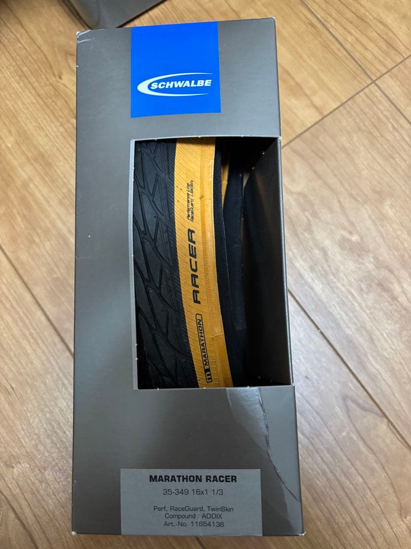 パーツ schwalbe marathon racer TW fold packageB