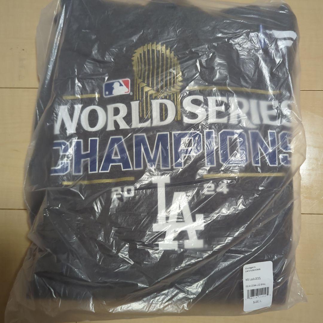新品 MLB ドジャース パーカー Lサイズ 2024ワールドシリーズ優勝記念