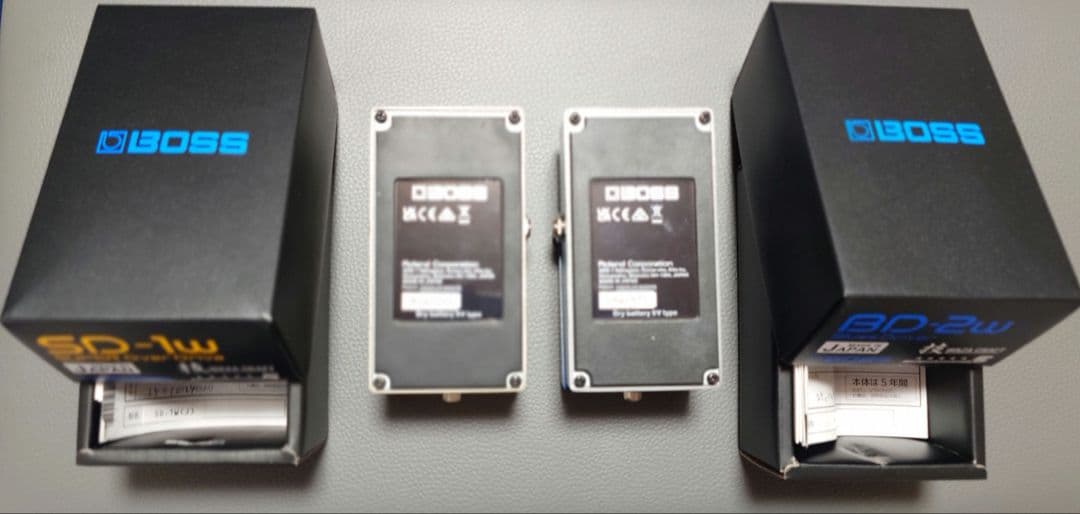 BOSS BD-2w & SD-1w Bluce Drver 技クラフト未使用