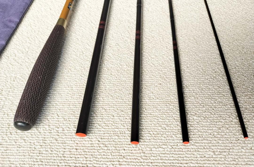 シマノ 煉 16尺 へら竿 竿袋・ケース付き ヘラブナ釣り