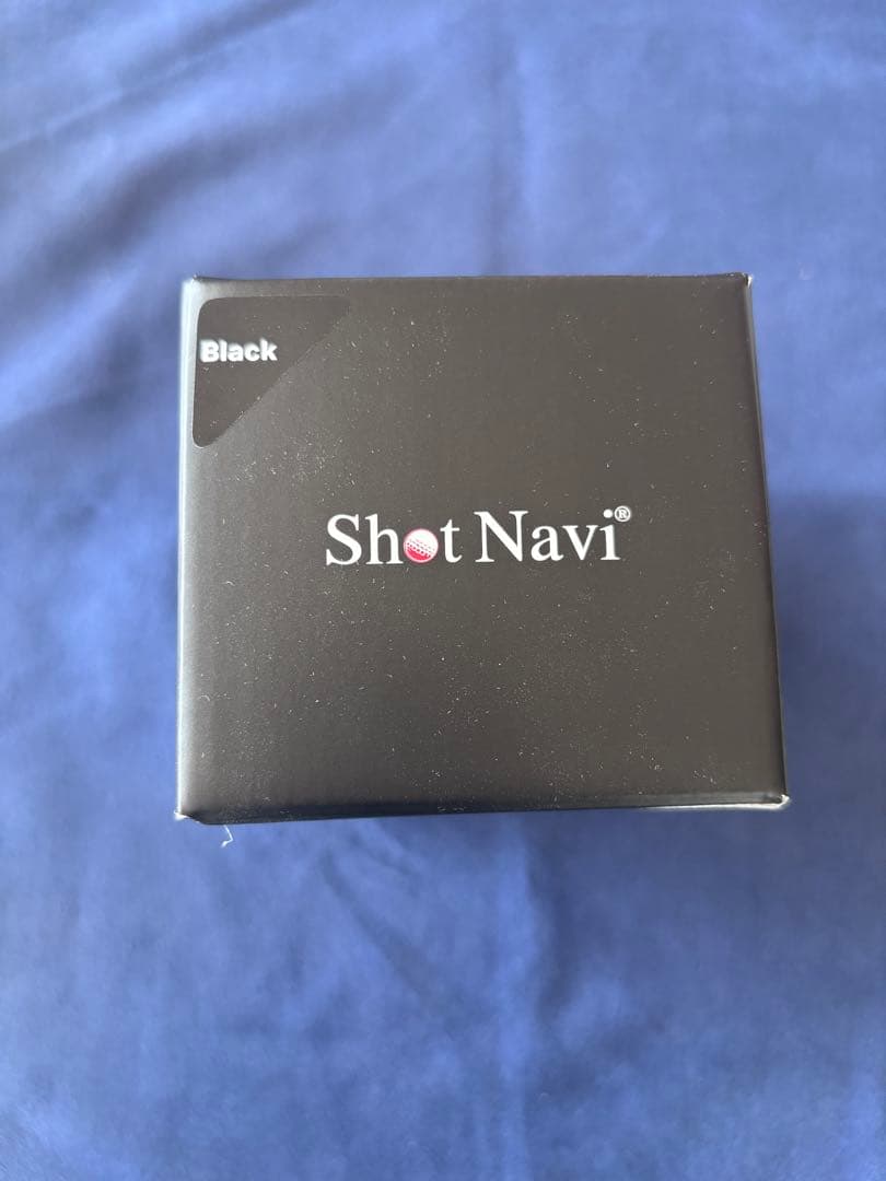 【新品未使用】Shot Navi GPSナビウオッチ ブラック