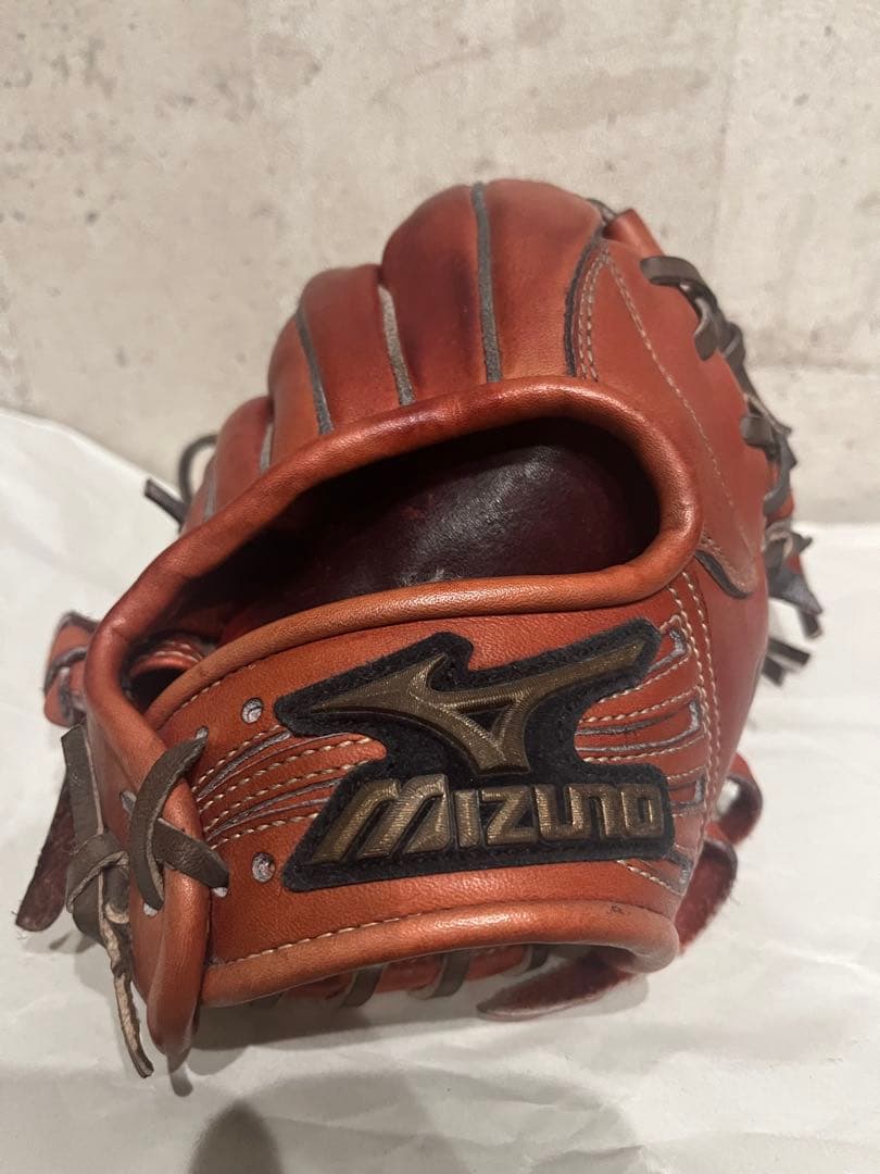 Mizuno 硬式用グローブ ブラウン