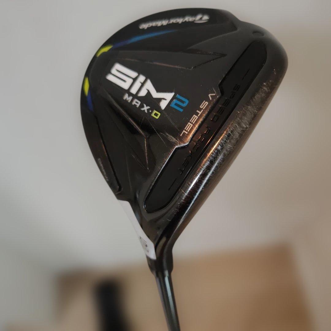 最終値下げ人気名器SIM2MAXD5番フェアウェイウッド貴重なSＲシャフト
