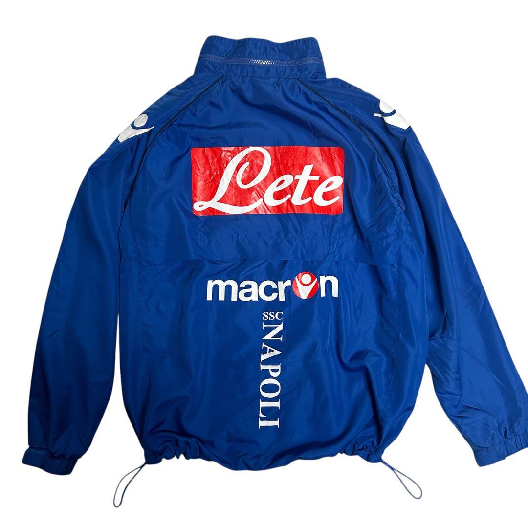 【激レア】macron SSCナポリ フルジップジャケットSサイズ