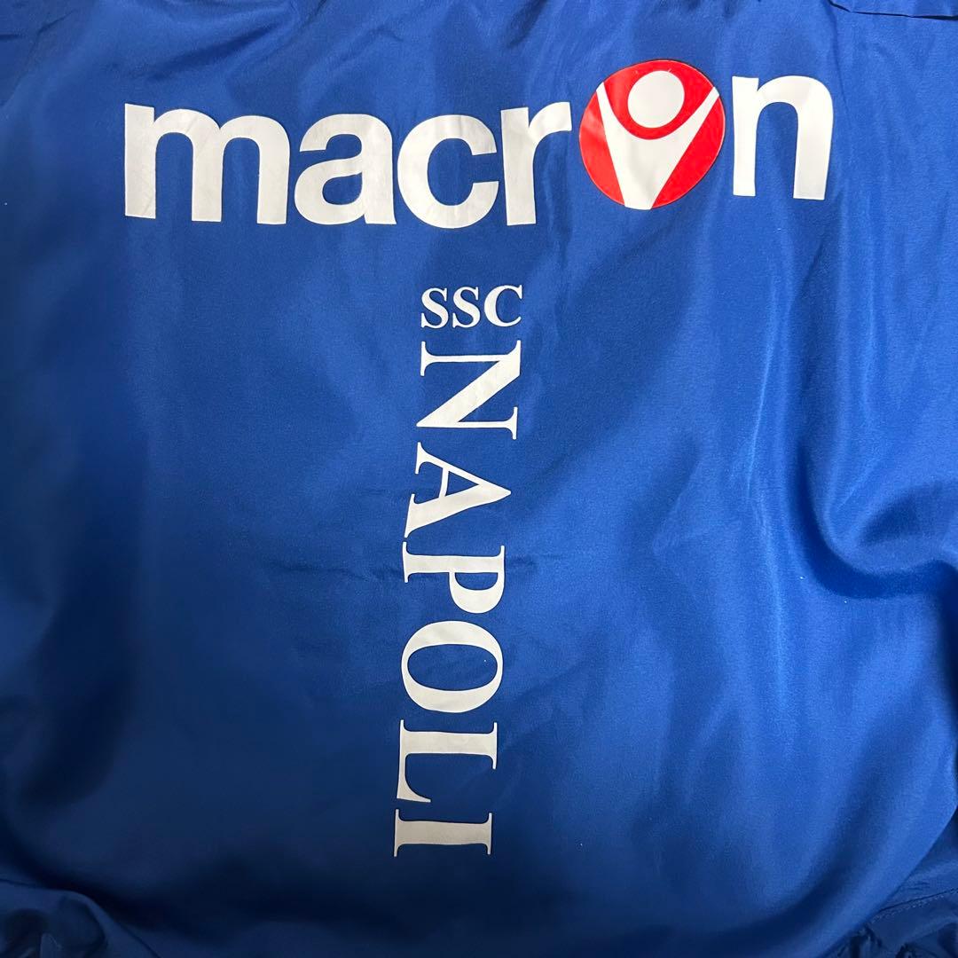 【激レア】macron SSCナポリ フルジップジャケットSサイズ