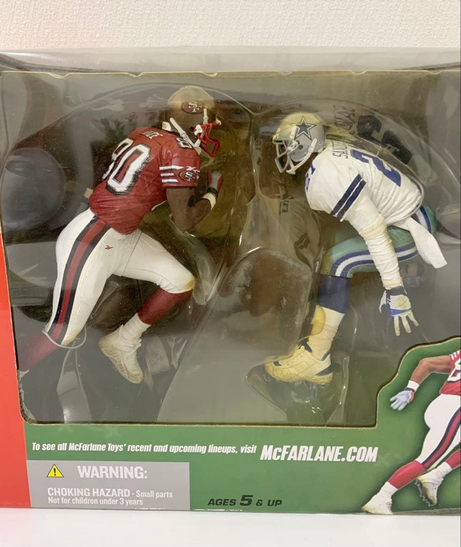 Mcfarlane マクファーレン NFLフィギュア ライス＆サンダース