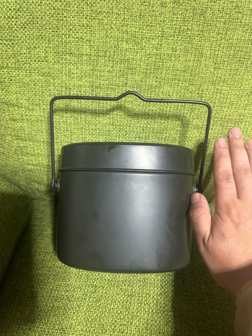 ※しゅんはる※飯盒　キャンプ　BBQ 自衛隊❗️NOS ニトロ水筒セット！！