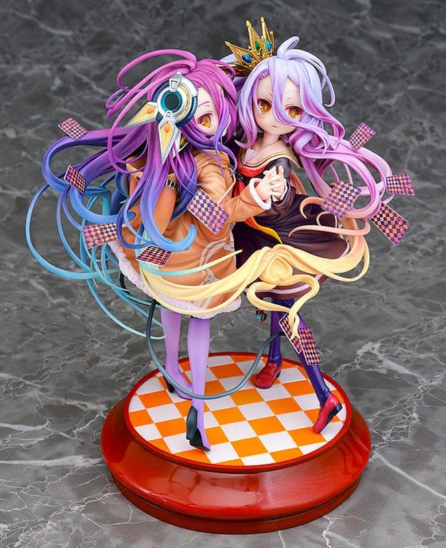 ファット・カンパニー ノーゲーム・ノーライフ ゼロ 白＆シュヴィ フィギュア