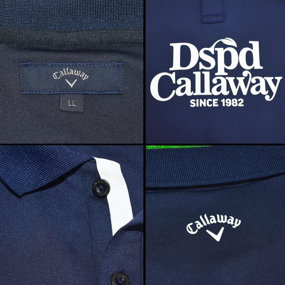 Callaway/キャロウェイ ゴルフ ポロシャツ【ネイビー/LL】新品