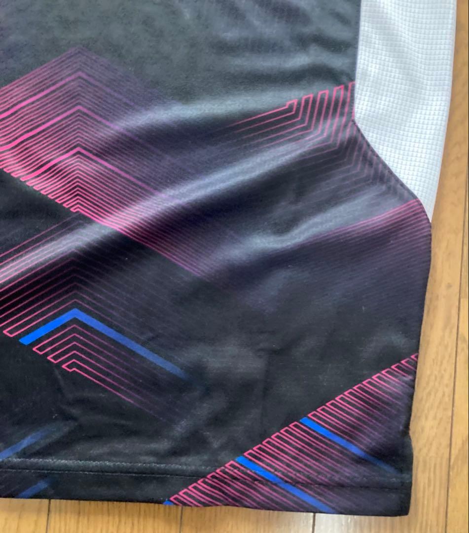 YONEX バドミントンウェア Lサイズ ブラック　ゲームシャツ