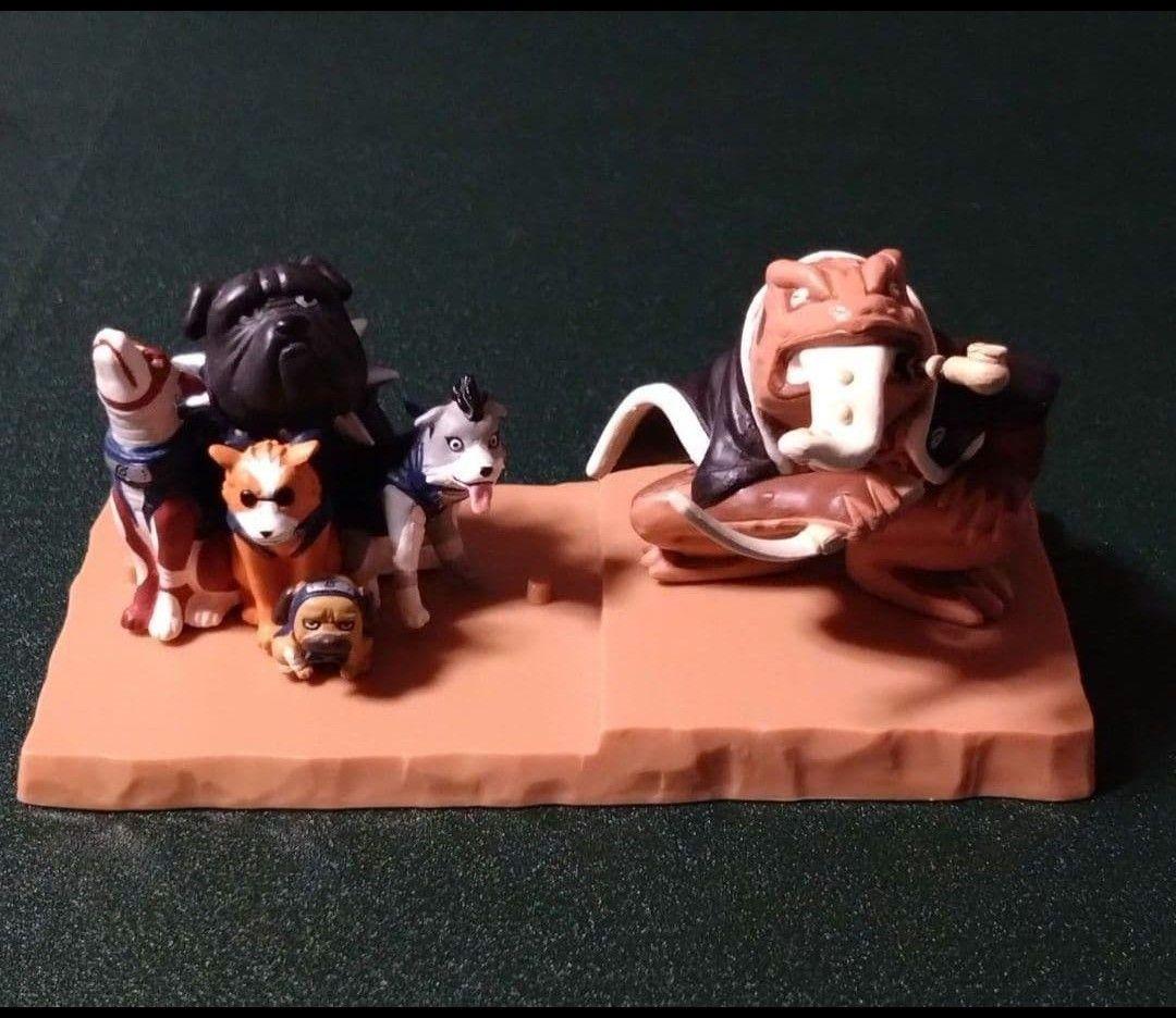 NARUTO　フィギュア 　忍形集　口寄せの術　カカシ　忍犬　四代目　自来也