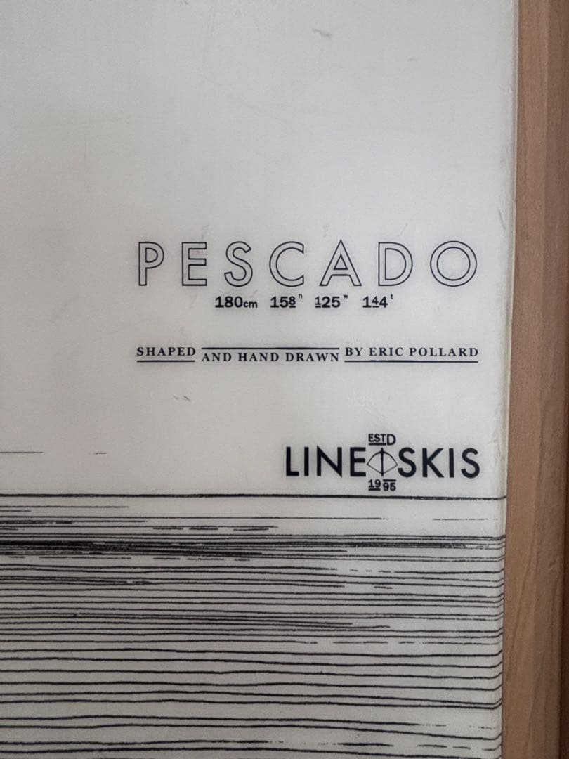 2月末まで　LINE PESCADO 180 エリック・ポラード