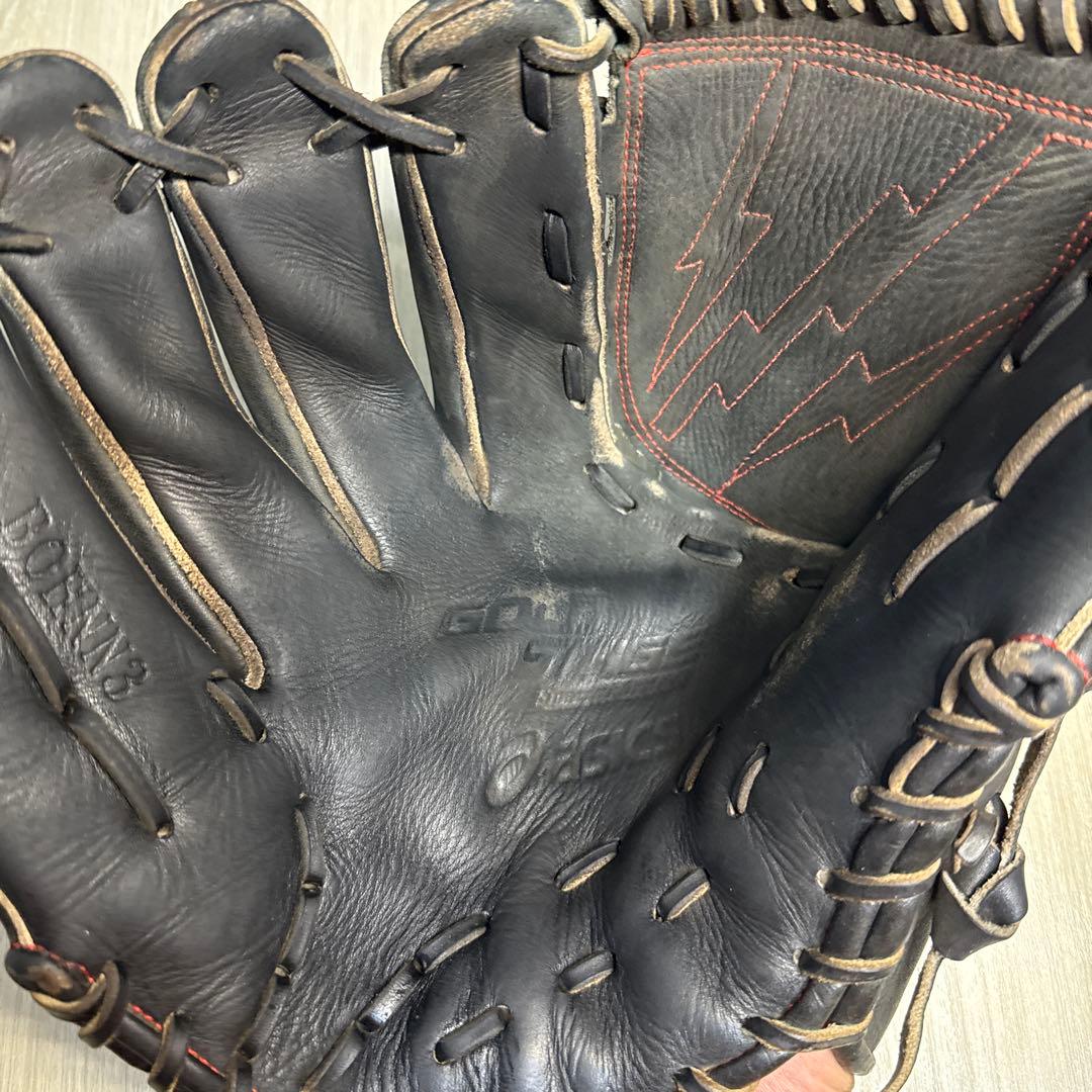 ゴールドステージ 野球グローブ 左投げ用 黒
