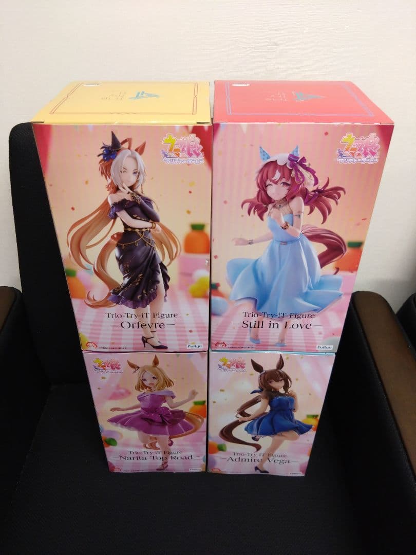 ラウンドワン限定 ウマ娘 プリティーダービー ４種