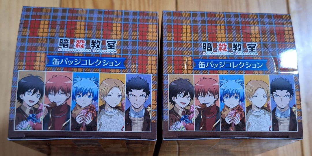 暗殺教室 缶バッジコレクション バレンタイン フルカラー＆グリッター