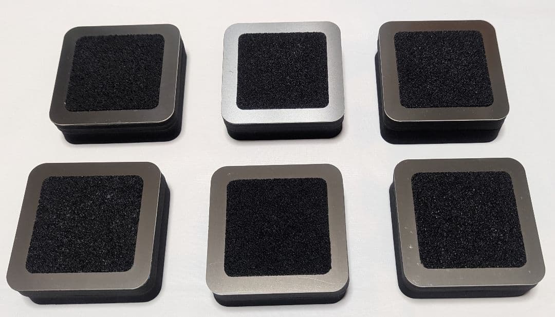 GROWTAC グロータック ブルカット3 ローラー台専用防振パッド 6個セット