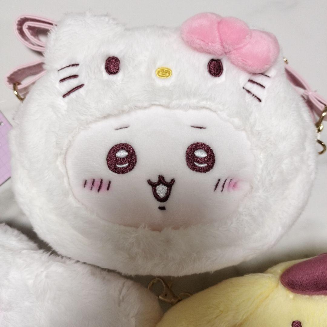 新品未使用　ちいかわ　サンリオ　コラボ　ポシェット　3点セット