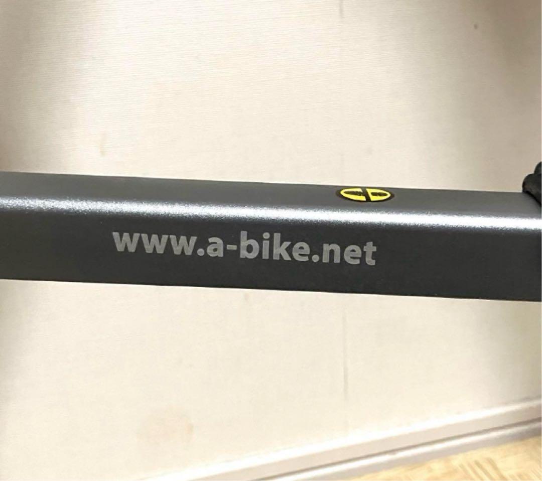 美品 送料無料 A-bike City コンパクト軽量折り畳み自転車