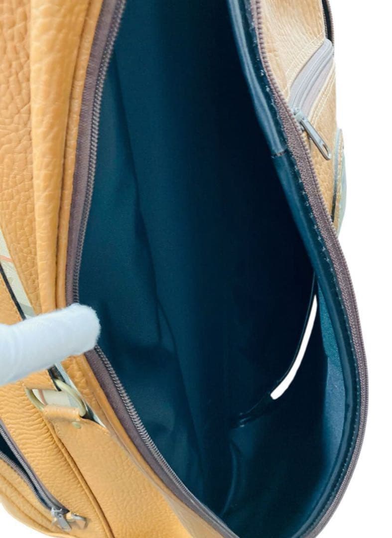 稀少品！Burberry バーバリー キャディバッグ　レザー ノバチェック