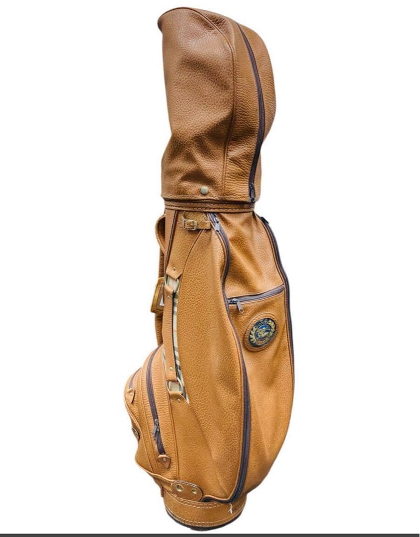 稀少品！Burberry バーバリー キャディバッグ　レザー ノバチェック