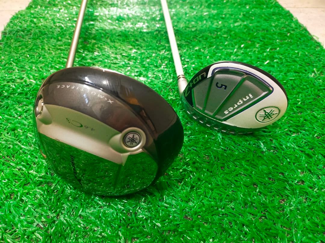 希少 ヤマハインプレス2本レディースUD+ドライバーフェアウェイウッドFW