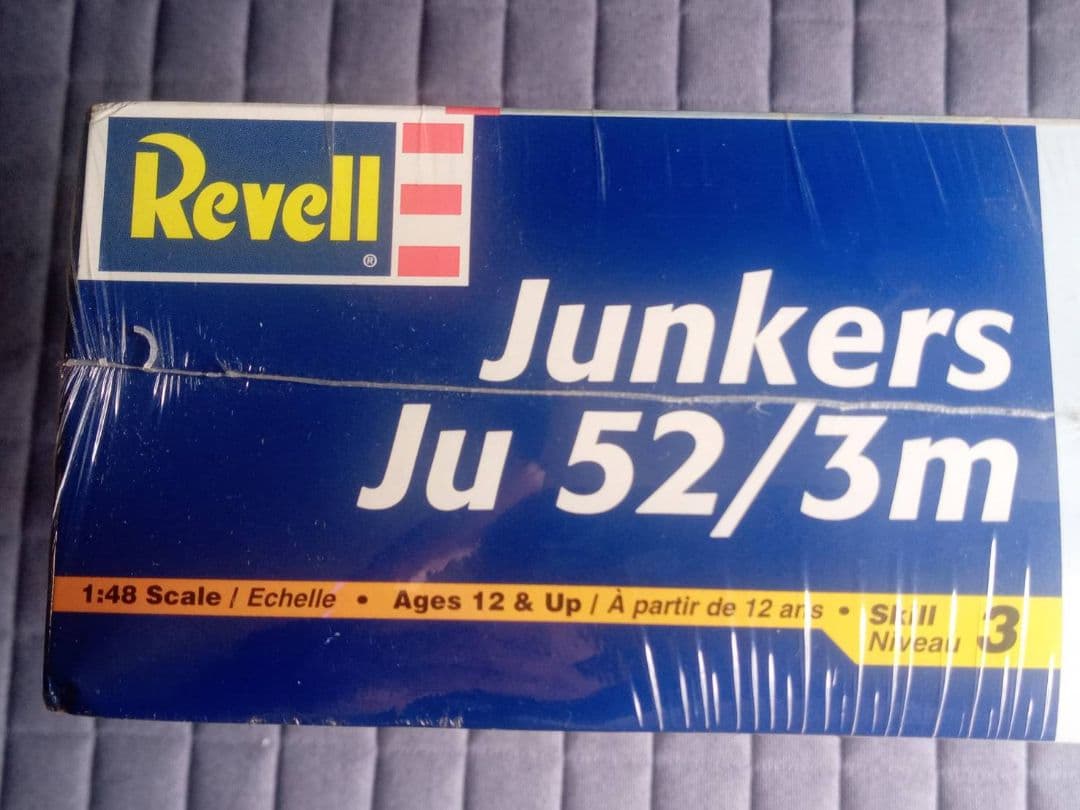 レベル１／４８　ユンカースｊｕ５２ プラモデル（未開封品）