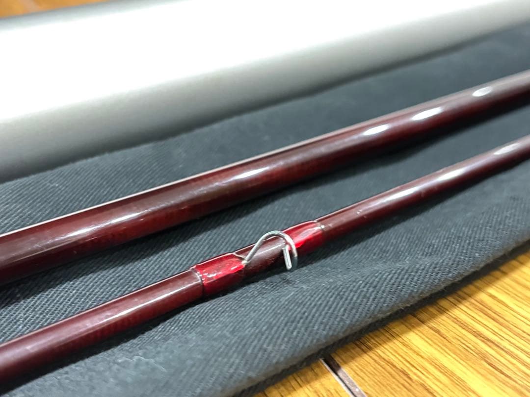 TSR AC 9106 フライロッド 9'1\" #6 袋　アルミケース付き