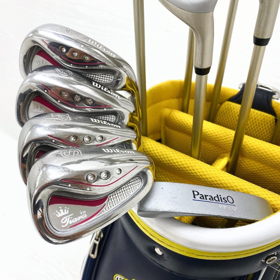 Wilson ゴールデンベアー レディース ゴルフ クラブ 初心者 セット L