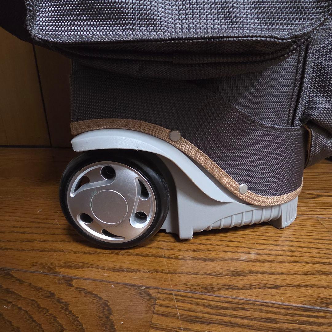 ZOY ゾーイ GOLF キャディバッグ キャスター式 グレー 6分割 車輪