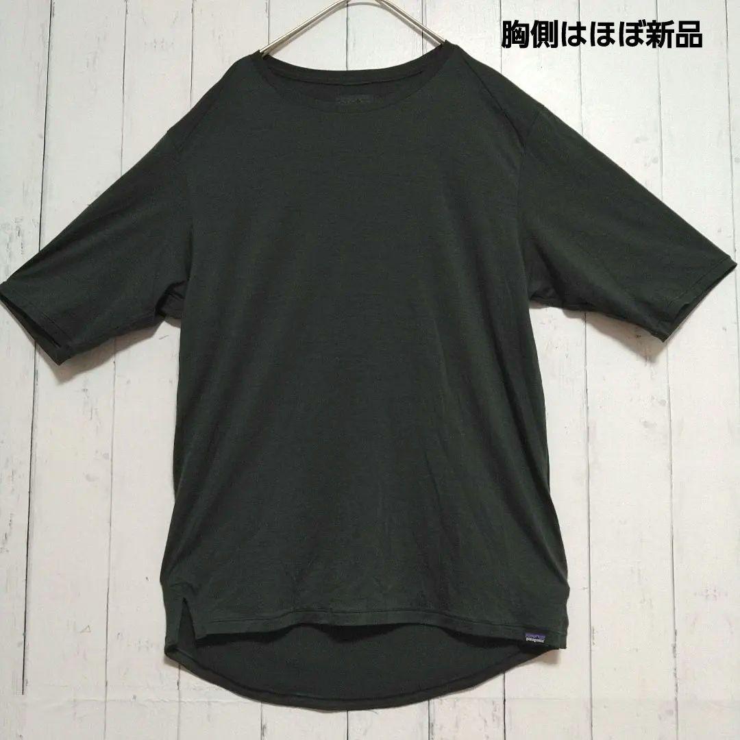 訳あり　ほぼ新品　パタゴニア　メリノウール　サイクルシャツ　半袖　日本Ｍ相当