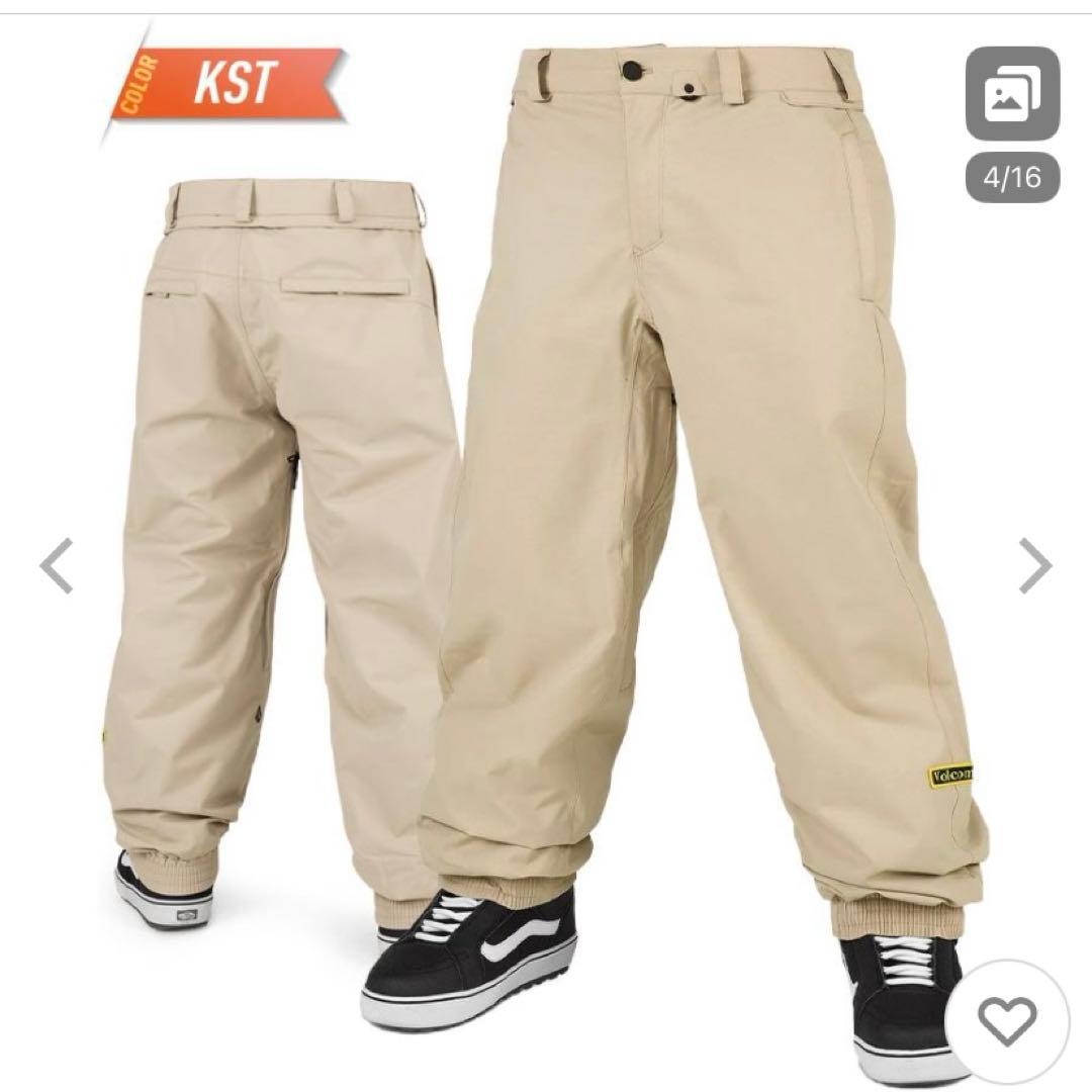 新品スノボウェア ボルコムVOLCOM ARTHUR PANT Mサイズ