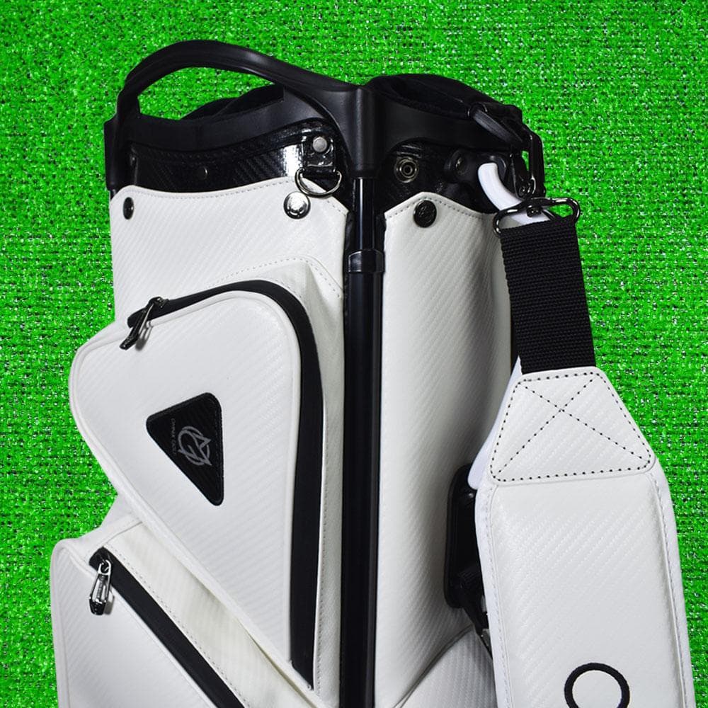 OMNIX/オムニックス ゴルフ キャディバッグ9型【ホワイト】新品！