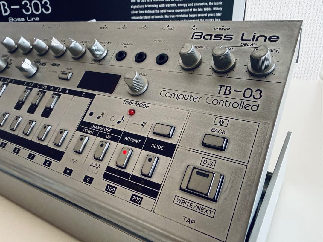 roland boutique TB-03 ベースライン　TB-303