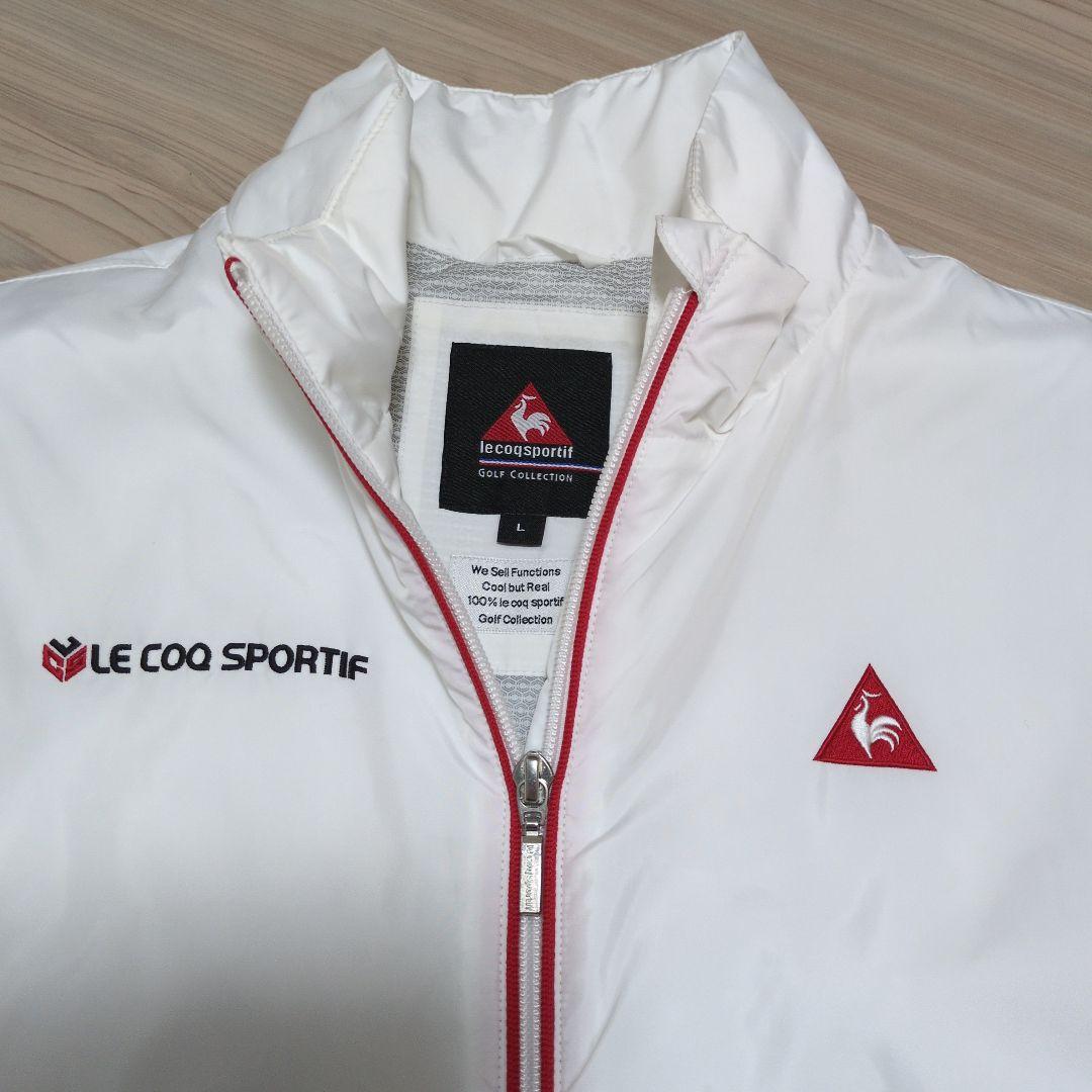 LE COQ SPORTIF ゴルフジャケット ホワイト　ルコック