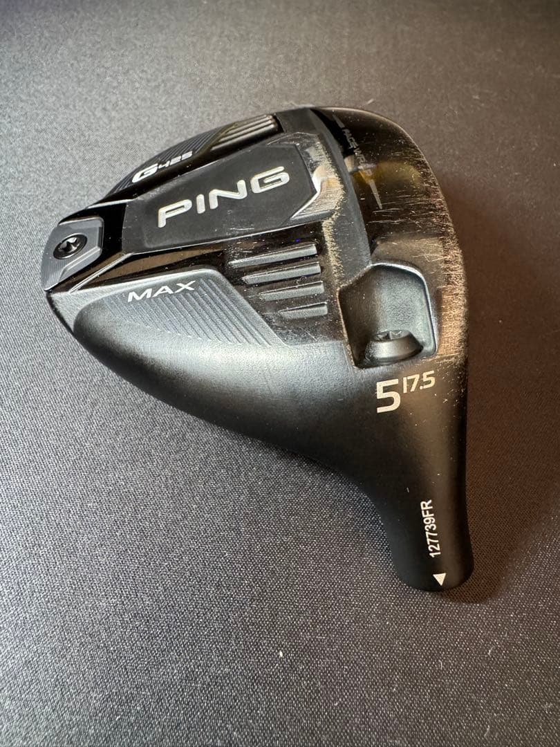 PING G425 MAX 5w ヘッドのみ　17.5° ヘッドカバー付き