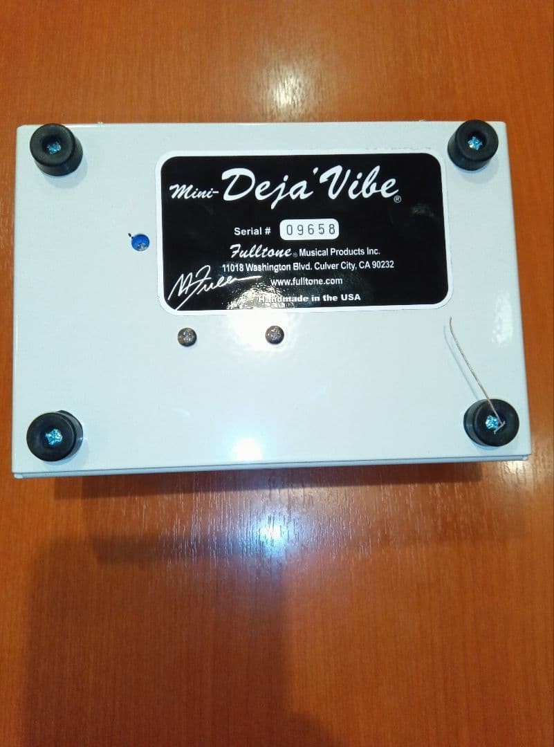 ギター Fulltone mini Deja Vibe