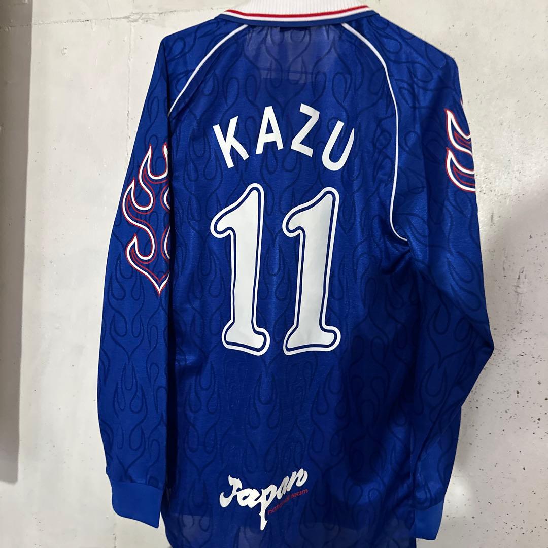 サッカー　日本代表 カズ 三浦知良 レプリカユニフォーム
