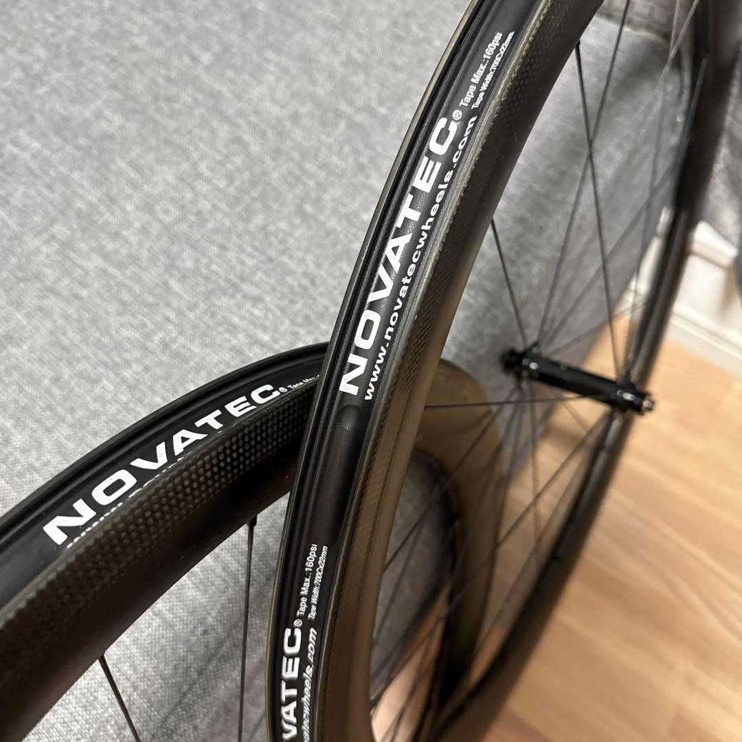 NOVATEC 50mm カーボンホイール クリンチャー