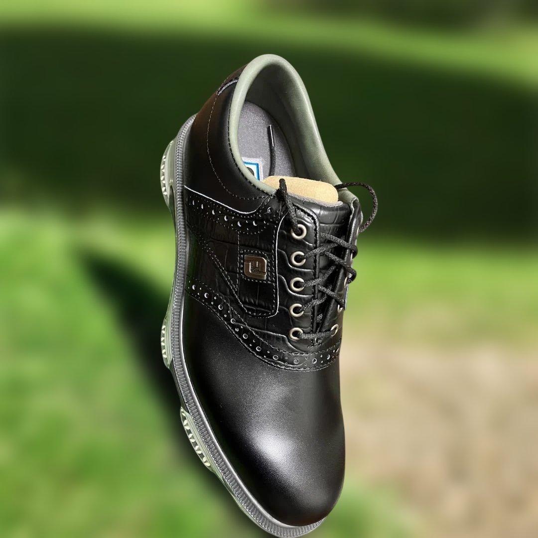 【入手困難】FJ DRYJOYS TOUR クロコ型押し 本革 26.0cm新品