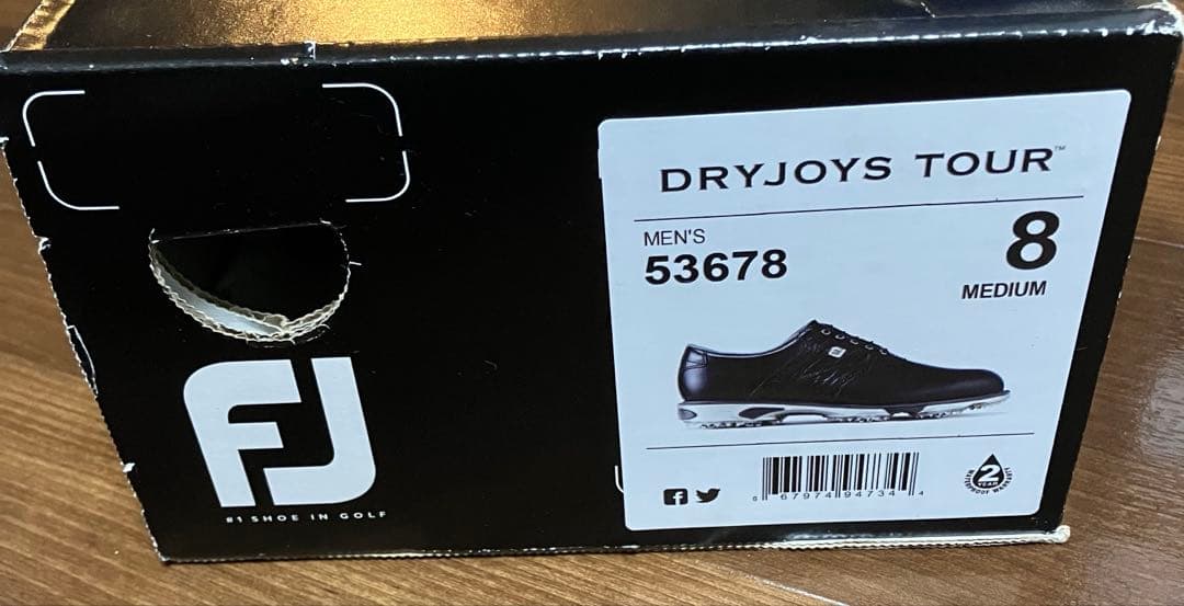 【入手困難】FJ DRYJOYS TOUR クロコ型押し 本革 26.0cm新品