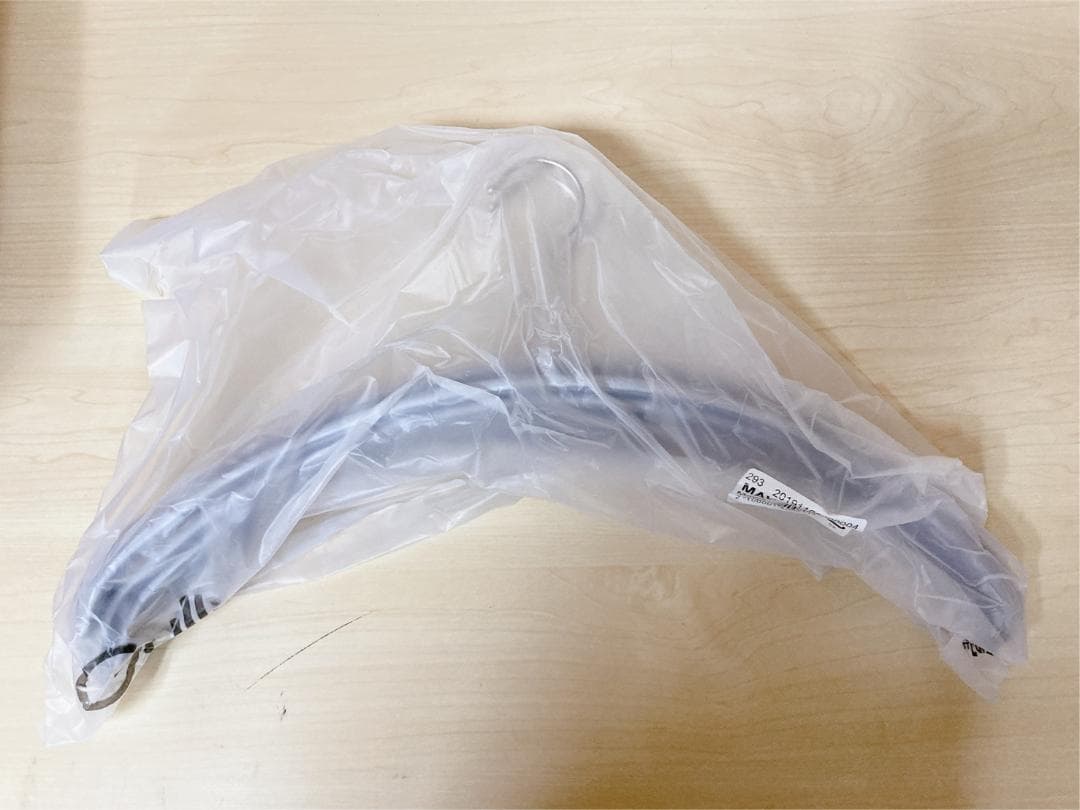 40個　MAWAハンガー(マワハンガー)エコノミック 40cm　ブラックf
