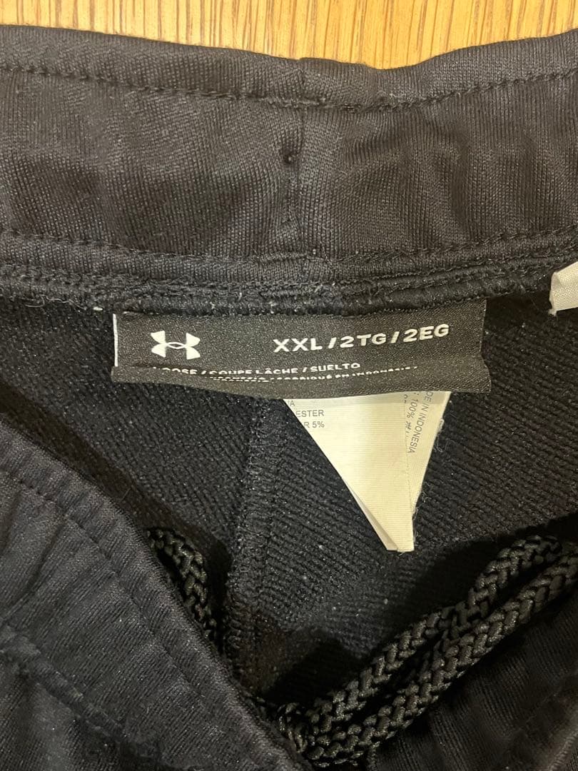 Under Armour ジャージ上下セット XXL ブラック