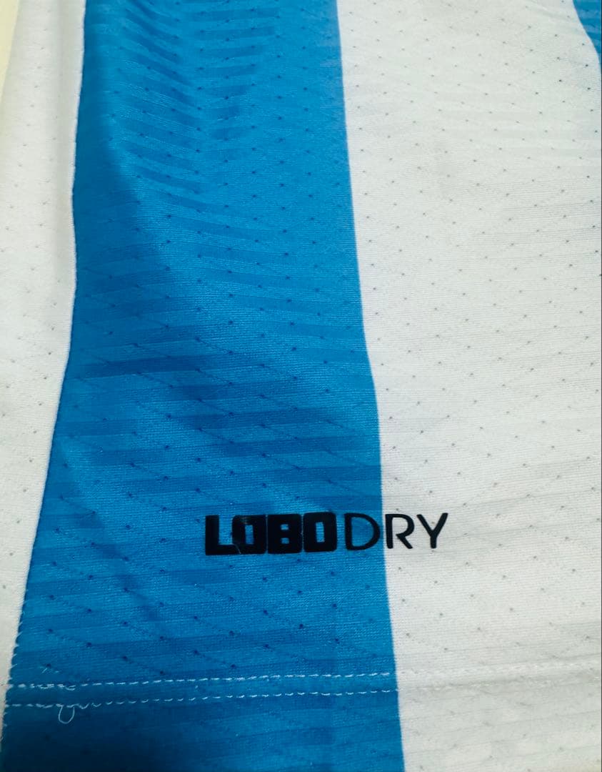 ブラジルサッカーパイサンドゥユニ2枚LOBO製L美品中古